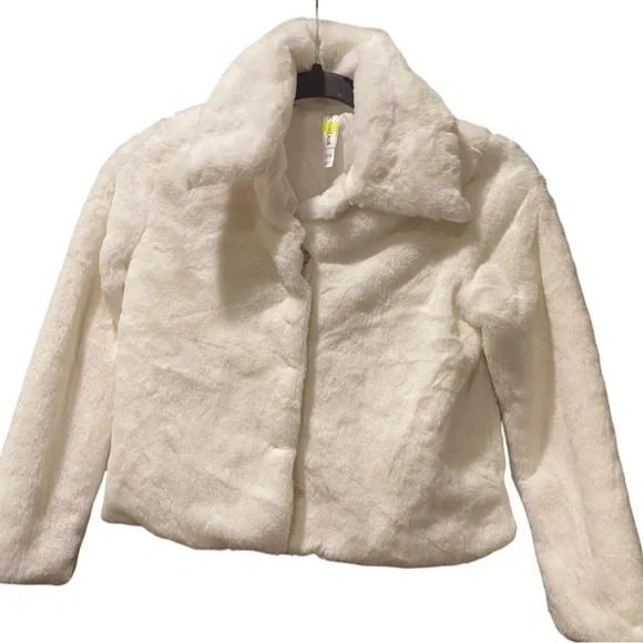 Epic Threads Cream Faux Fur Jacket for Kids - Picture 3 of 9